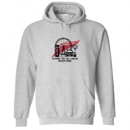 Training For The London Marathon Unisex Kids and Adults Pullover Hoodie for Athletes